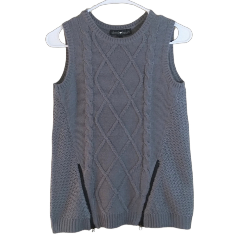 Gray Sweater Vest